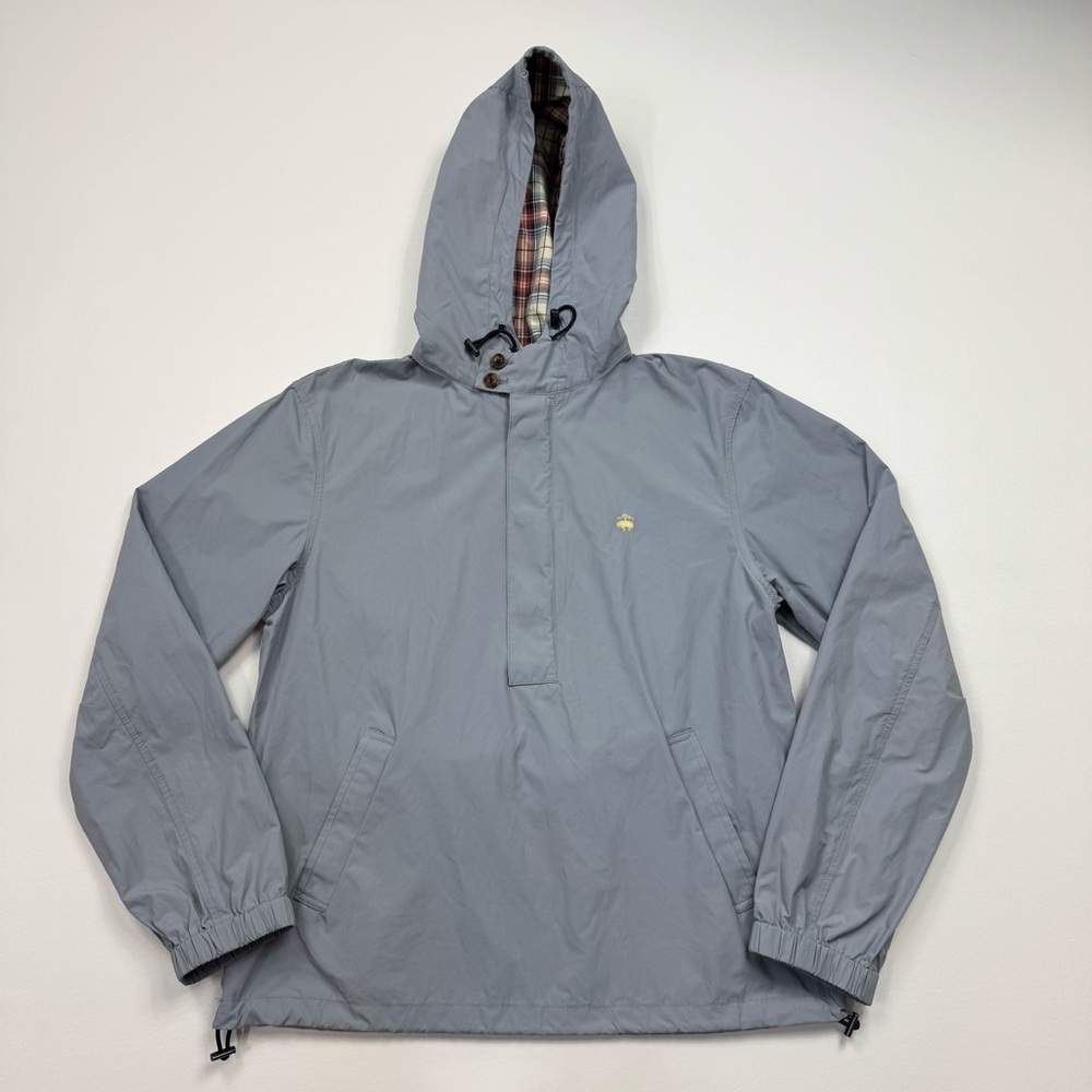 Men’s Brooks Brothers 1/2 Zip Pullover Windbreaker Jacket Size Small